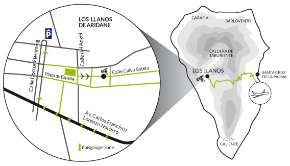anfahrtsskizze-bikenfun-la-palma-kanaren-bikestation-los-llanos-de-aridane-mountainbikeverleih-fahrrad-miete-calle-calvo-sotelo-20